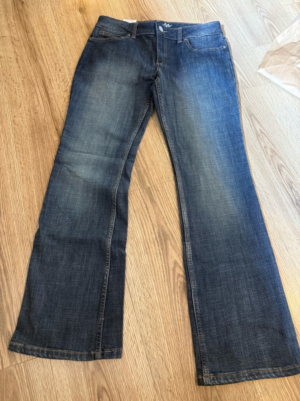 Wrangler Women's Dark Blue Flared Jeans 9x32